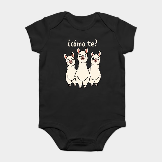 Como Te Llamas? Baby Bodysuit by GoshWow®